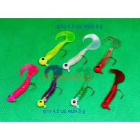 ราคา เหยื่อจิ๊กหัวตะกั่ว เหยื่อยางตกปลา ปลายางหัวตะกั่ว (24011263292)