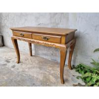 ราคา Sirinun : โต๊ะทำงานไม้สัก ฝีมือช่างเชียงใหม่ (29353811578)