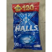 ราคา (สีน้ำเงิน 120 เม็ด) Halls ลูกอม ฮอลส์ ลูกอมโบราณ 1 ถุง 120 เม็ด รสเมนโท ลิบตัส (26352056895)