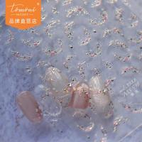 ราคา [Meow.Sensei] Tomoni Jelly Sticker Mo Lost Cooperation Retro Nail Sticker ขายส่งแต่งเล็บ French Ice Crystal สติกเกอร์ MS598 (25478637541)