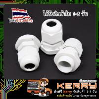 ราคา PG9 เคเบิ้ลแกลนด์ กันน้ำ Cable Gland Range 4-8 mm. สีขาว (9677613232)