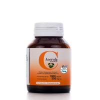 ราคา Exp.2/23 (30 เม็ด) วิตามินซี อะเซโรล่า 1000 มก. สมูทอี Smooth E Acerola Cherry Extract 1000mg (11532073427)