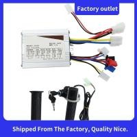 ราคา สกู๊ตเตอร์ไฟฟ้า มอเตอร์ควบคุมแปรง + ชุดด้ามจับบิดคันเร่งสําหรับจักรยานสกู๊ตเตอร์ไฟฟ้า E-Bike (49551598229)