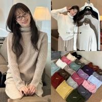 ราคา เสื้อคอเต่า ผ้าทอร่องเนื้อหนา 2026 ทรงน่ารัก แฟชั่นเกาหลี TAG KOREA (29019588602)