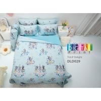 ราคา ลิขสิทธิ์แท้%DLD029:Disney Princess ลายดิสนีย์ เจ้าหญิง :Tulip Delight DIGITAL Print ชุดผ้าปูที่นอน 3.5,5,6ฟุต ผ้านวม (17799239457)