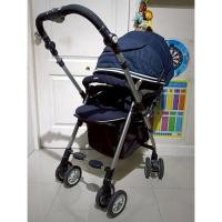 ราคา รถเข็นเด็ก Aprica Soraria Premium (4 Wheels) ล้อออโต้ เบาะ High Seat สีกรม สภาพดี ไม่มีตำหนิ (47351201986)