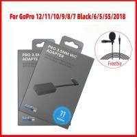 ราคา Orig Gopro Mic Adapter อะแดปเตอร์ไมโครโฟน ขนาด 3.5 มม. สีดํา สําหรับ GOPRO 12/11/10/9/8/7/6/5 Black (26154168510)