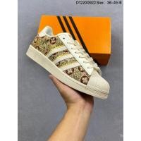 ราคา 2026Adidas Originals Superstar ผู้ชายผู้หญิงรองเท้าลําลองรองเท้าเชลล์รองเท้า Low-Top รองเท้าผ้าใบน้ําหนักเบา Anti-Slip Retro อินเทรนด์ WOL6 (50204378082)