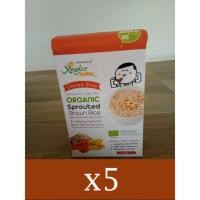 ราคา โจ้กข้าวกล้องงอกออร์แกนิค ผสมข้าวโพดหวาน และแครอท (5 กล่อง) 5 ซอง x 16 g (1662105910)