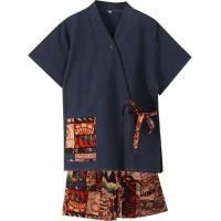 ราคา ญี่ปุ่นกิโมโนคู่ผ้าฝ้ายแท้เหงื่อนึ่งเสื้อผ้าฤดูร้อนผู้ชายระดับไฮเอนด์ผ้าฝ้ายผ้าลินินอาบน้ําแช่เท้าเสื้อผ้านวดซาวน่าเสื้อผ้าคาร์ดิแกน ล0ฉัน5 (40477640925)