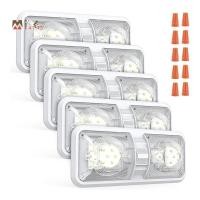 ราคา Mi474135pack RV ไฟ LED ภายใน RV สําหรับภายใน, Rv เพดานโดมโคมไฟ LED พร้อมสวิตช์สําหรับ RV/Trailer/เรือ (49952646425)