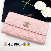 ราคา เท❗️ถูกมาก New chanel sarah long wallet สีน่ารักสุดๆ (24257603639)