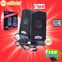 ราคา ✅แท้100% HiFi Speaker ลำโพง คอมพิวเตอร์ Oker M6 Desktop Speaker USB ลำโพงคอม ตั้งโต๊ะ คอมพิวเตอร์ (21588038530)