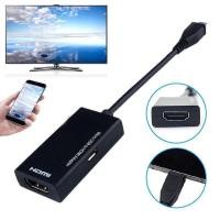 ราคา อะแดปเตอร์แปลงสายเคเบิ้ล Micro USB 2.0 MHL เป็น HDMI HD 1080P สําหรับ Android HTC LG Android HDMI (18773471765)