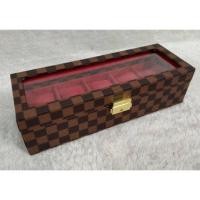 ราคา กล่องใส่นาฬิกา5เรือนลายตาราง (28074189080)