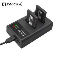 ราคา ▥ PALO แบตเตอรี่ Li40b Li-40B + ที่ชาร์จ USB LED สำหรับ Ir-300 Olympus Sp-700 Tg-310 Li-42B Vh- (41507249110)