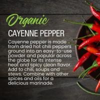 ราคา #Cayenne Pepper Powder, #พริกคาเยนป่น, 100 % 1000 grams (28320147079)