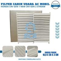 ราคา ไส้กรองอากาศ CABIN CABIN AC Honda CRV Gen 1 New CRV Gen 2 Stream (52554505568)