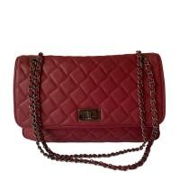 ราคา Sisley กระเป๋าสะพายหนังแท้สีแดง (43453469722)