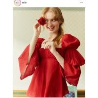 ราคา Mitr mali (New in pack) size L เสื้อผ้าฝ้ายออแกนิกสีแดงงานใหม่มือ1จากช้อปไม่เคยแกะถุง พร้อมส่งคะ (28513894125)