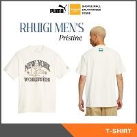 ราคา PUMA x Rhuigi Men's Embroidered NYC T-Shirt (Pristine) เสื้อยืด พูม่า แท้ ชาย (46752509107)