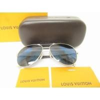 ราคา Authentic LOUIS VUITTON Damier Graphite Sunglasses Eye Wear Conspiration Pilot #8679 Pre-owned (28556116202)