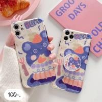 ราคา พร้อมส่งจ้า‼️ เคสไอโฟน แถมGriptok ไอริงหมีเค้ก ลายน่ารักมากๆ (6544546095)