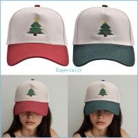 ราคา ESP ปรับบล็อกสีเบสบอลหมวกปักต้นคริสต์มาสผ้าฝ้ายหมวกกันแดดสําหรับชุดลําลองกีฬา Headwear (55850724162)