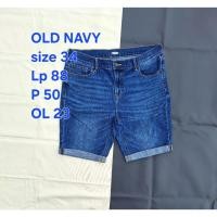 ราคา กางเกงยีนส์ขาสั้น OLD NAVY สําหรับผู้หญิง กางเกงยีนส์สีน้ําเงิน (27692906858)