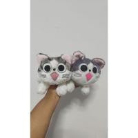 ราคา พร้อมส่ง ตุ๊กตาแมวจี้ ตุ๊กตาแมว ขนนุ่ม นอนหมอบ chi sweet home บ้านนี้ต้องมีเหมียว (16686872110)