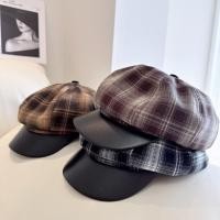 ราคา หมวกหนังผู้หญิงทรงแปดเหลี่ยม แบบชาแนล อบอุ่น เหมาะสำหรับฤดูใบไม้ร่วงและฤดูหนาว (50600951734)