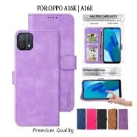 ราคา ต่อต้าน A16e | A16k Leather Flip Cover Wallet Case Leather Case Wallet Leather Flip Case (46004599776)