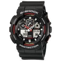 ราคา CASIO G-SHOCK นาฬิกาข้อมือ รุ่น GA-110HR-1ADR (BLACK & RED) (51.2 mm.) (18895990671)