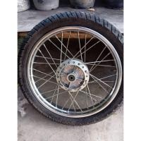 ราคา ล้อซี่ลวด หน้า หลัง เวฟ เดิมๆติดรถมือสอง พร้อมยางครับ 1คู่ ครับ (40678048782)