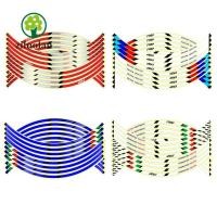 ราคา Ziluolan สติ๊กเกอร์ติดล้อรถจักรยานยนต์สําหรับอุปกรณ์มอเตอร์ไซค์ขอบลายเทป 17 (25183832703)