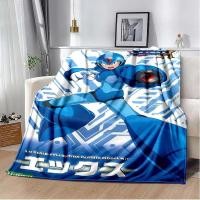 ราคา การ์ตูน Rockman Megaman เกมผ้าห่มตุ๊กตานุ่ม, ผ้าห่มสักหลาดโยนผ้าห่มสําหรับห้องนั่งเล่นห้องนอนเตียงโซฟาฝาครอบปิคนิคเด็ก (29655802687)