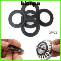 ราคา BIANPA 5 ชิ้นกรองปลั๊กเครื่องซักผ้า,เปลี่ยนเครื่องซักผ้า Franke Fitting ตะกร้ากรองปลั๊กปะเก็น,ที่มีประโยชน์ซีลยางอ่างล้างจาน Drainer (58004621263)