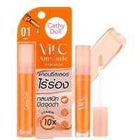 ราคา CATHY DOLL VIT C AMPOULE CONCEALER เคที่ดอลล์ วิตซีแอมพูลคอนซีลเลอร์ ขนาด4.1G (55850370441)