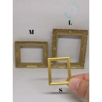 ราคา กรอบรูปจิ๋ว กรอบรูปสีทอง กรอบรูปเปล่า #ของจิ๋ว #ของตกแต่ง (29217907897)