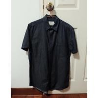 ราคา เชิ้ตยีนส์สีเข้ม Topman (78165476)