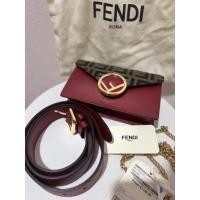ราคา Used like NEWแท้100% Fendi Belt Bag- Red (24639801020)