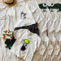 ราคา merida.closet: เสื้อยืด cotton 100% ลายการ์ตูน (7320127690)