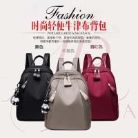 ราคา LikeThis Simple Plain Gloss Nylon Womens Backpack 2023 (54004618067)