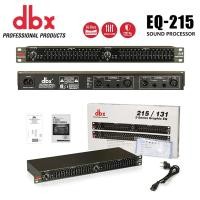 ราคา DBX EQ215/EQ215S อีควอไลเซอร์ กําจัดเสียงต่ําได้อย่างมีประสิทธิภาพ อีควอไลเซอร์ 15 แบนด์คู่สําหรับการแสดงบนเวที อีควอไลเซอร์ระดับมืออาชีพ 1U (40307429996)