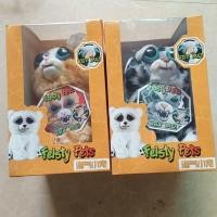 ราคา FeistyPets ตุ๊กตาแขวนหน้าสัตว์เลี้ยงซุกซน | คอนทราสต์น่ารักตลกแมวสีเหลืองเสือดาวของเล่นตุ๊กตาอเมริกันของแท้ของขวัญ (46003322033)