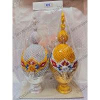 ราคา พานพุ่มเงินทอง พุ่มผ้าเงินทอง เบอร์ 5 - 8 (40208242665)