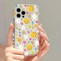 ราคา เคสโทรศัพท์มือถือ TPU แบบนิ่ม ลายดอกไม้หน้ายิ้ม สีเหลือง สีรุ้ง สําหรับ Huawei P60 Art P60 P50 P40 P30 Pro P40 Lite Mate 60 50 40 30 20 Pro 40 Pro Plus (25310892670)
