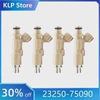 ราคา 23250-75090 23209-79145 Fuel Injector Nozzle Injection For Toyota Land Cruiser Coaster Prado 3RZFE (55854600130)