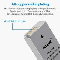 ราคา ❃ Hqix สำหรับ Nikon กล้อง J5 1ตัว En-El24แบตเตอรี่ที่ชาร์จ ❃ (25645728043)