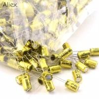 ราคา 10 ชิ้น Non Polar Capacitor NP 1UF 1.5UF 2.2UF 3.3UF 4.7UF 5.6UF 6.8UF 10UF 12UF 22UF 100UF 100V (26133369562)